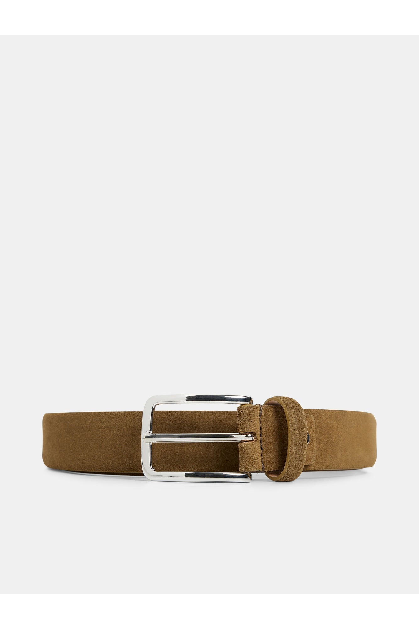 Men | Bobby Suede Belt | Butternut