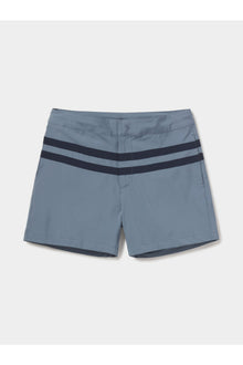 Men | Button Front Trunk | Mineral Blue-Navy