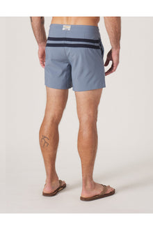 Men | Button Front Trunk | Mineral Blue-Navy