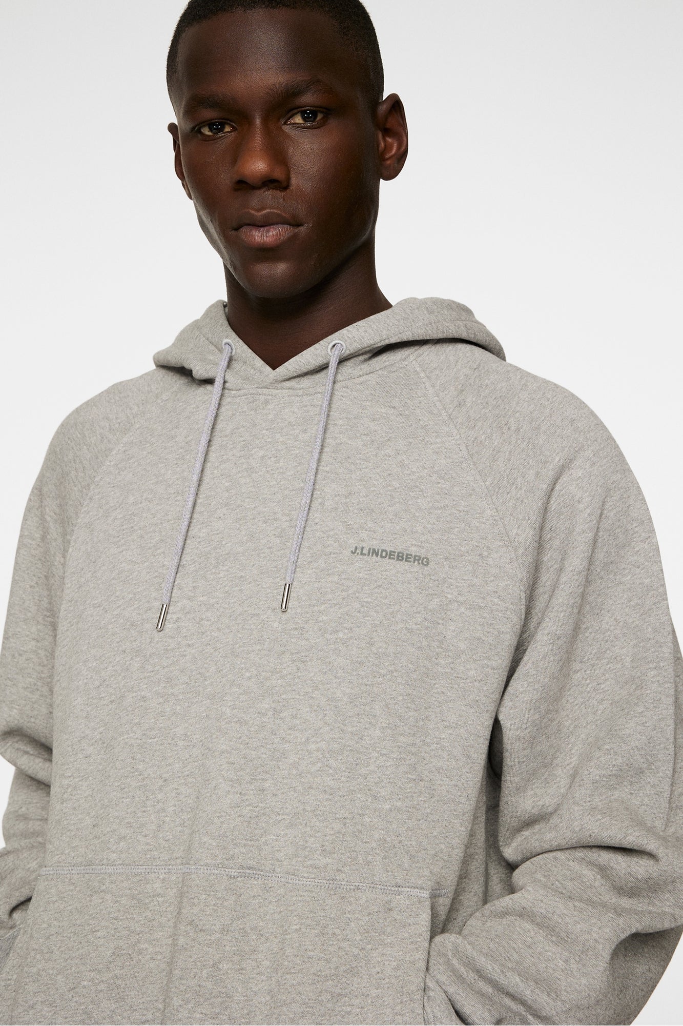 Men | Callan Hoodie | Light Grey Melange