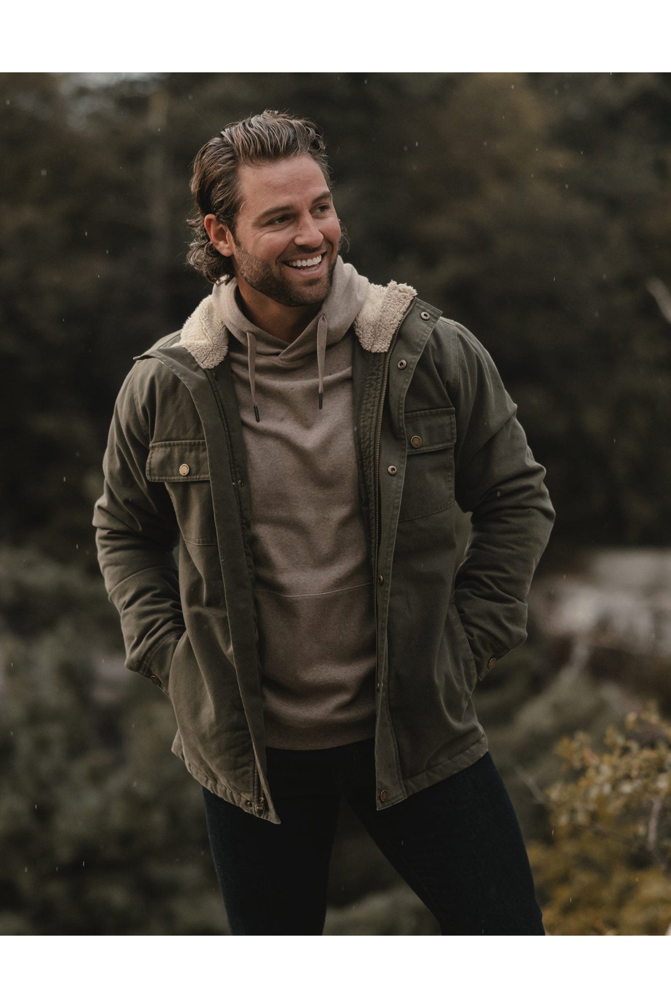 Men | Canvas Chore Coat | Alpine