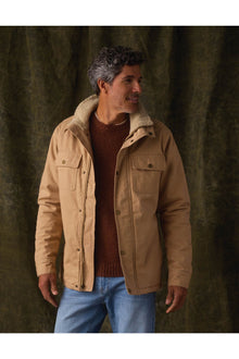Men | Canvas Chore Coat | Camel