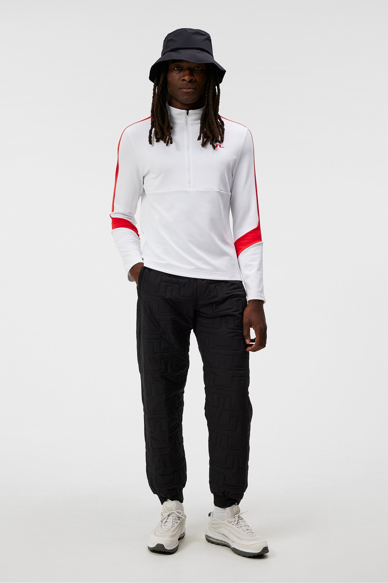 Men | Carl Mid Layer | Fiery Red