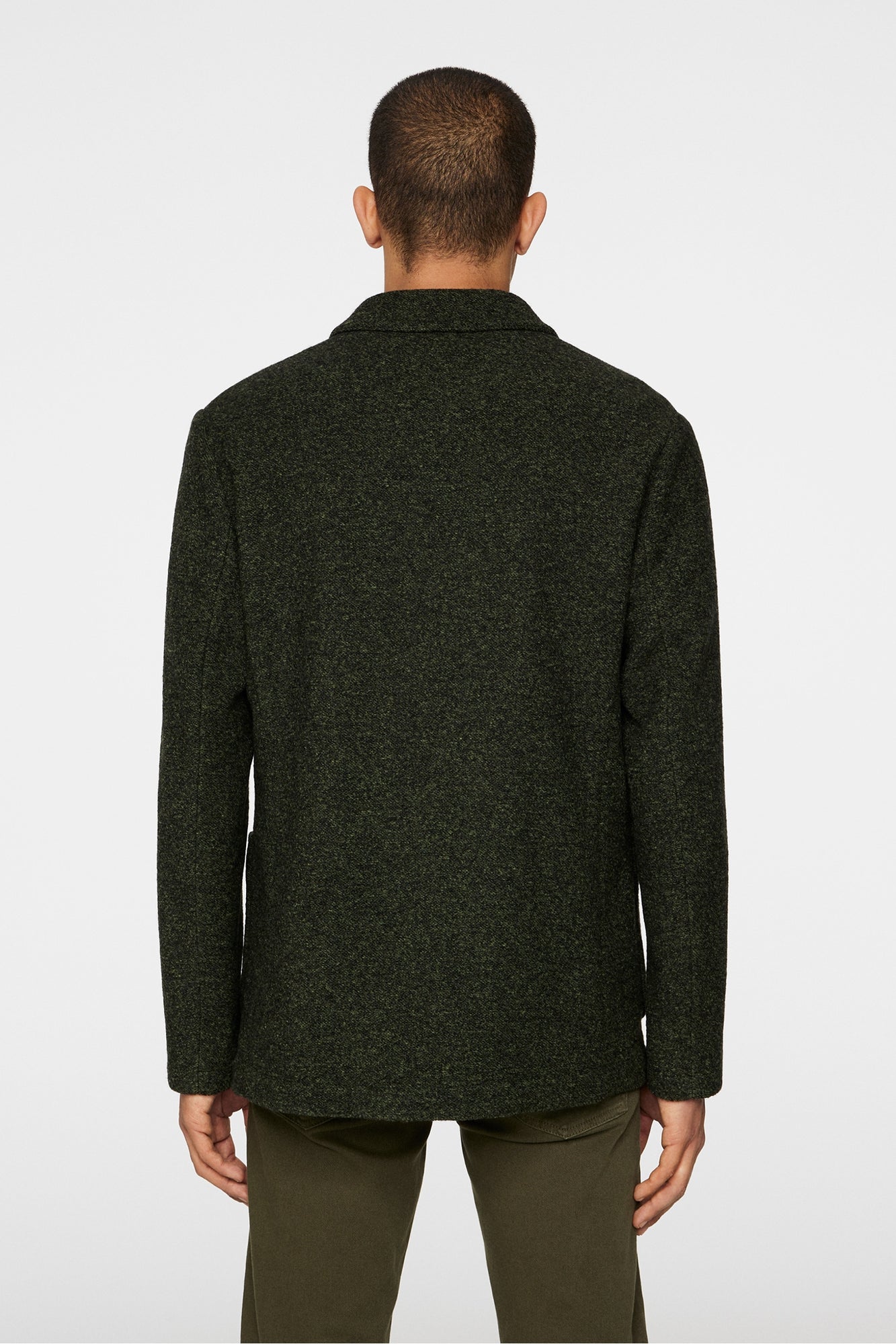 Men | Carlton Cardigan Blazer | Forest Green