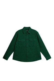 Men | Carter Wool Overshirt | Ultramarine Green