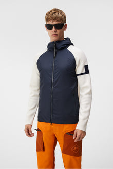 Men | Cascade Hybrid Hood Jacket | JL Navy