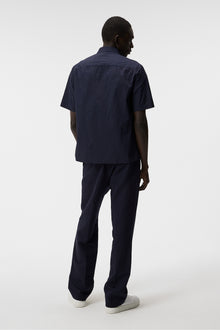 Men | Chainy Nylon SS Reg Zip Shirt | JL Navy