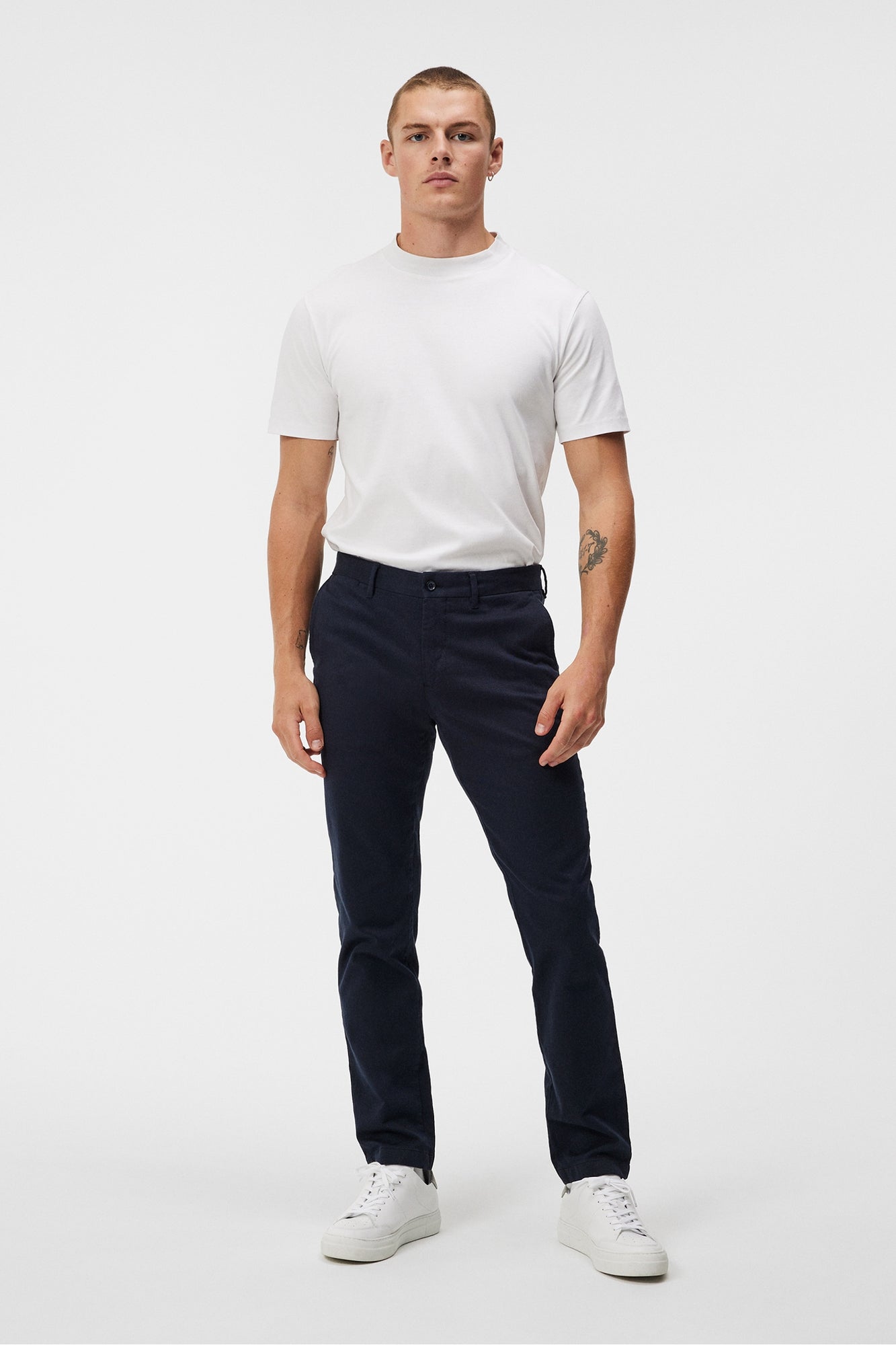 Men | Chaze Flannel Twill Pants | JL Navy