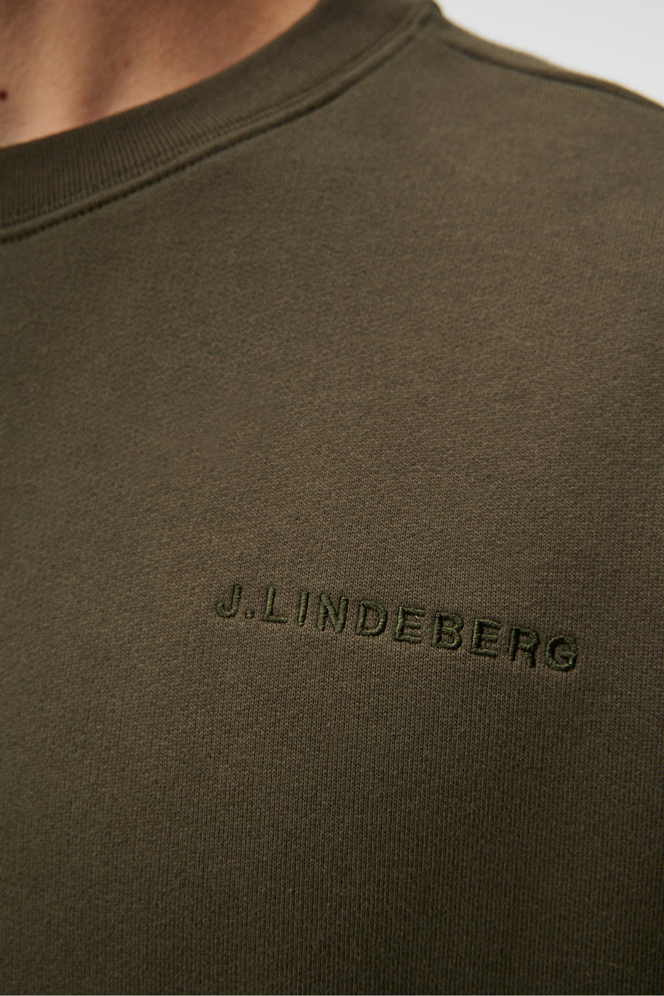 Men | Chip Creneck Sweatshirt | Forest Green