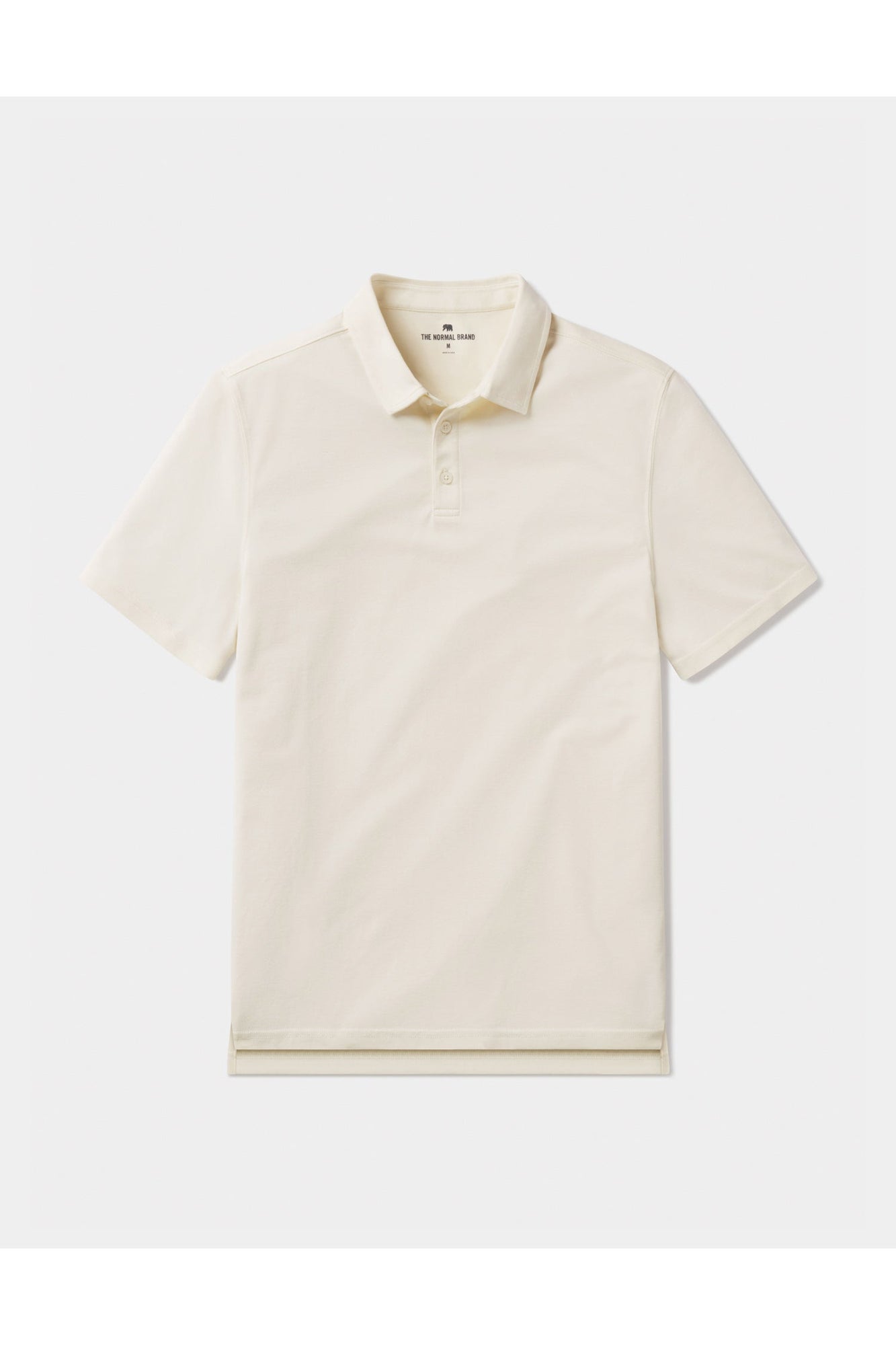 Men | Chip Pique Polo | Ivory