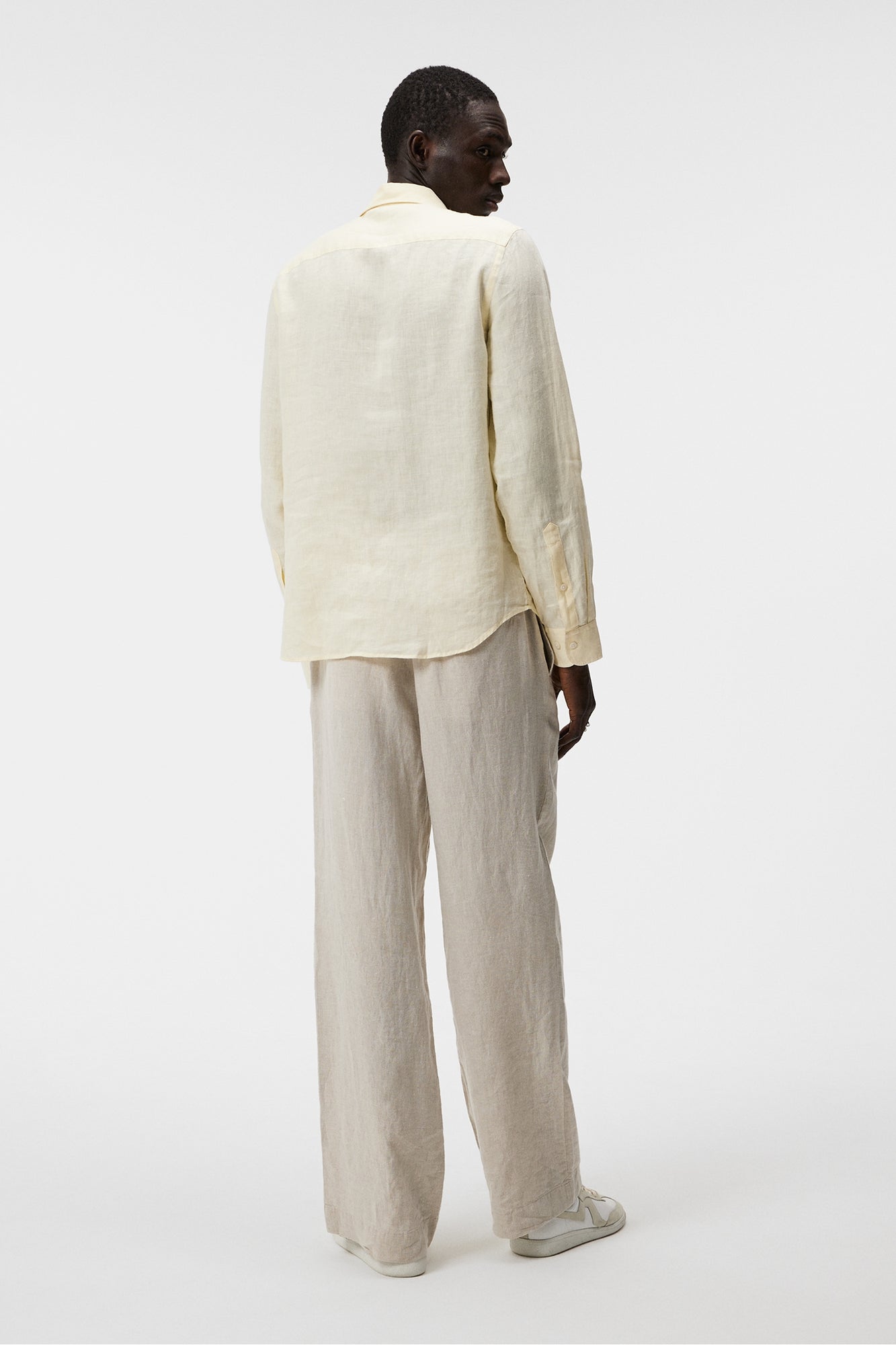 Men | Clean Linen Slishirt | Pear Sorbet