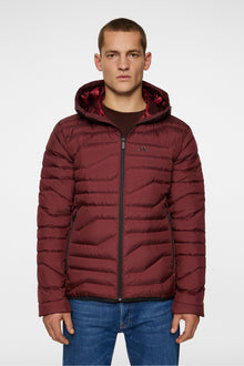 Men | Cliff Light Down Hood | Cabernet