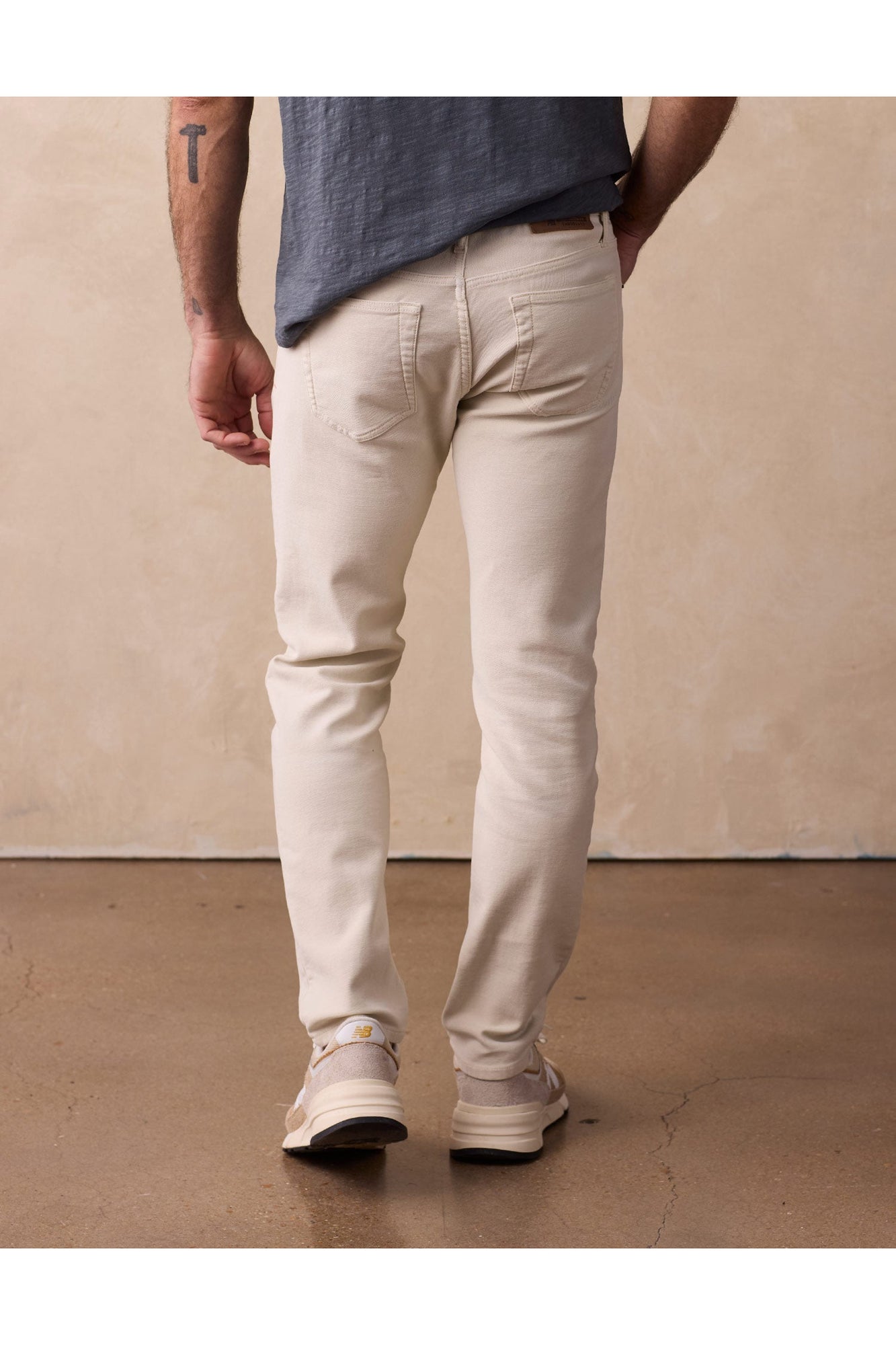 Men | Comfort Terry Pant | Stone