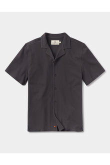 Men | Cotton Pique Camp Shirt | Phantom