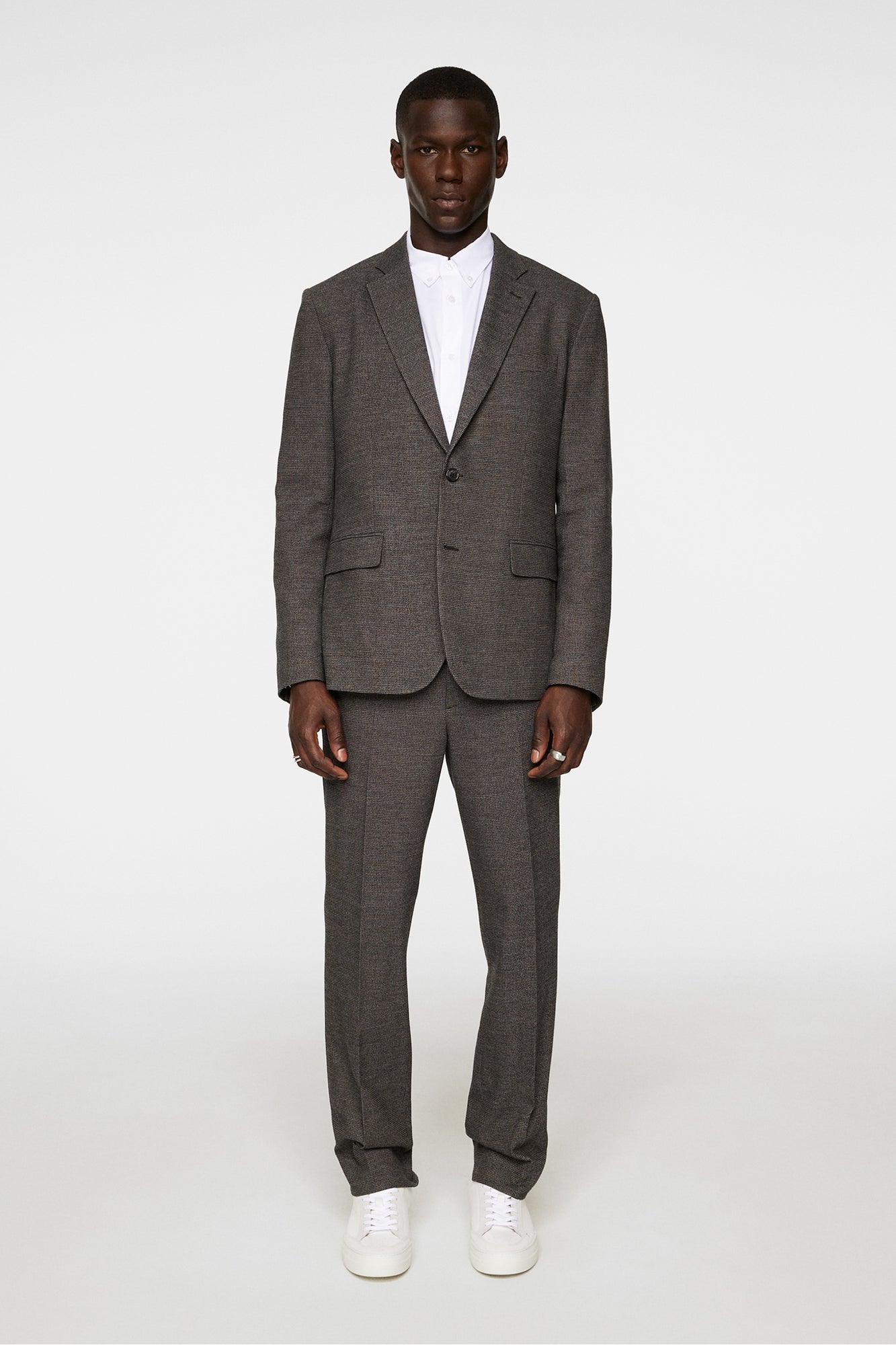 Men | Elton U 2 Tone Blazer | Bitter Chocolate