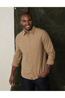 Men | Fairbanks Chamois Button Up | Toasted Chestnut