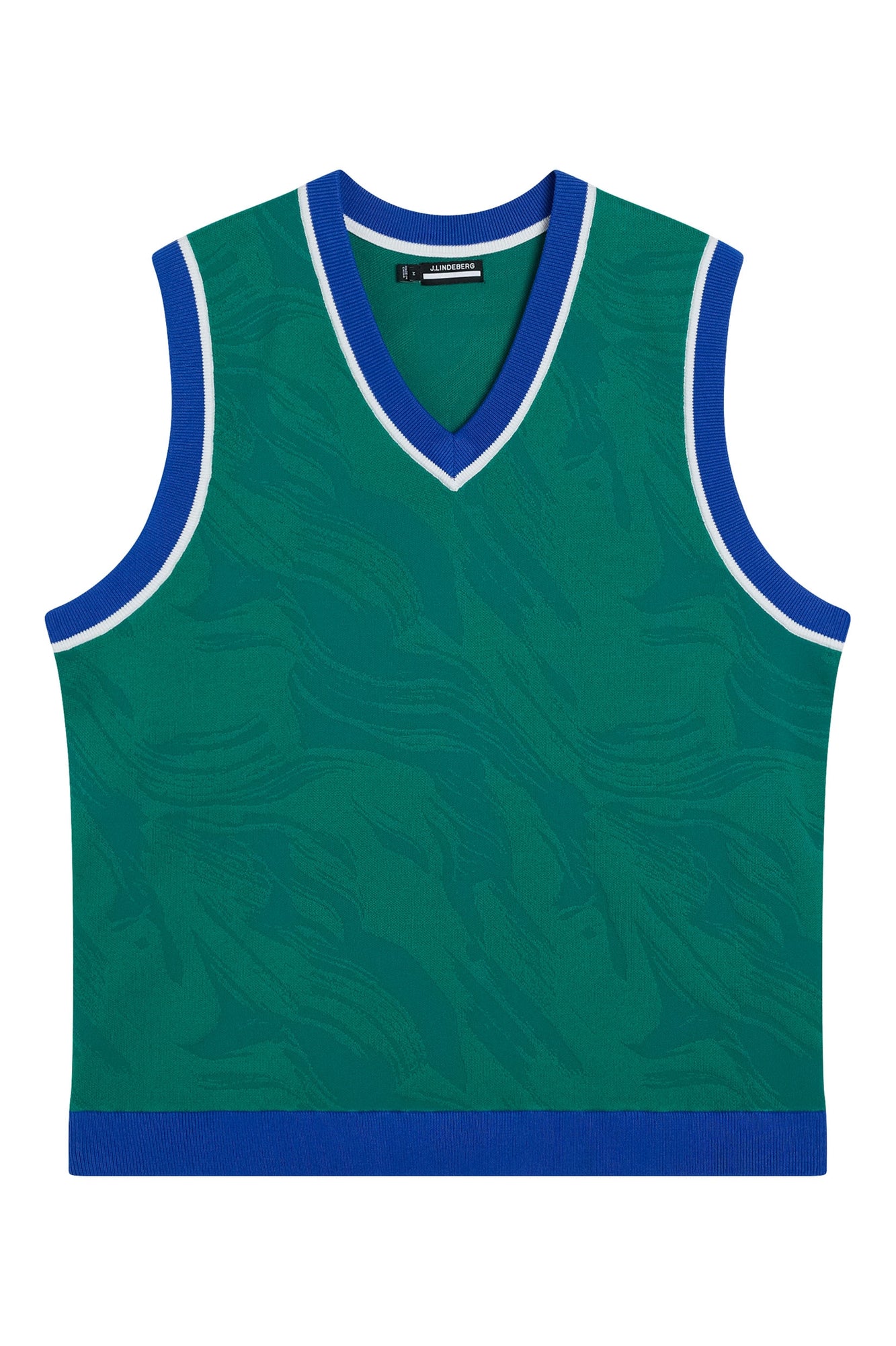 Men | Finely Knitted Vest | Proud Peacock