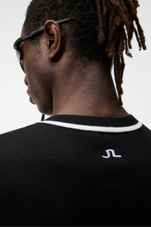 Men | Fraser Knitted Vest | Black