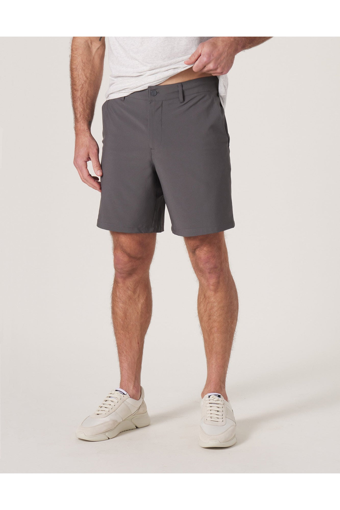 Men | Hybrid Short | Steel