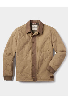 Men | James Canvas Liner Jacket | Tan/Cedar