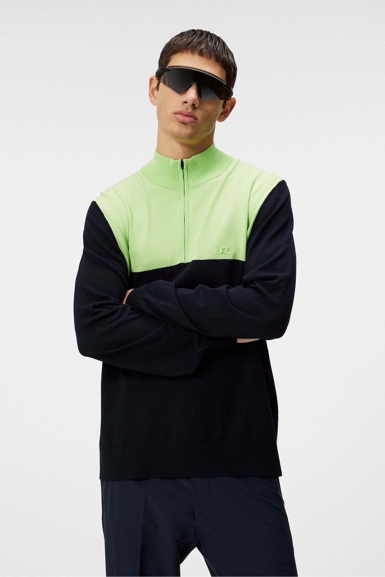 Men | Jeff Knitted Sweater | JL Navy