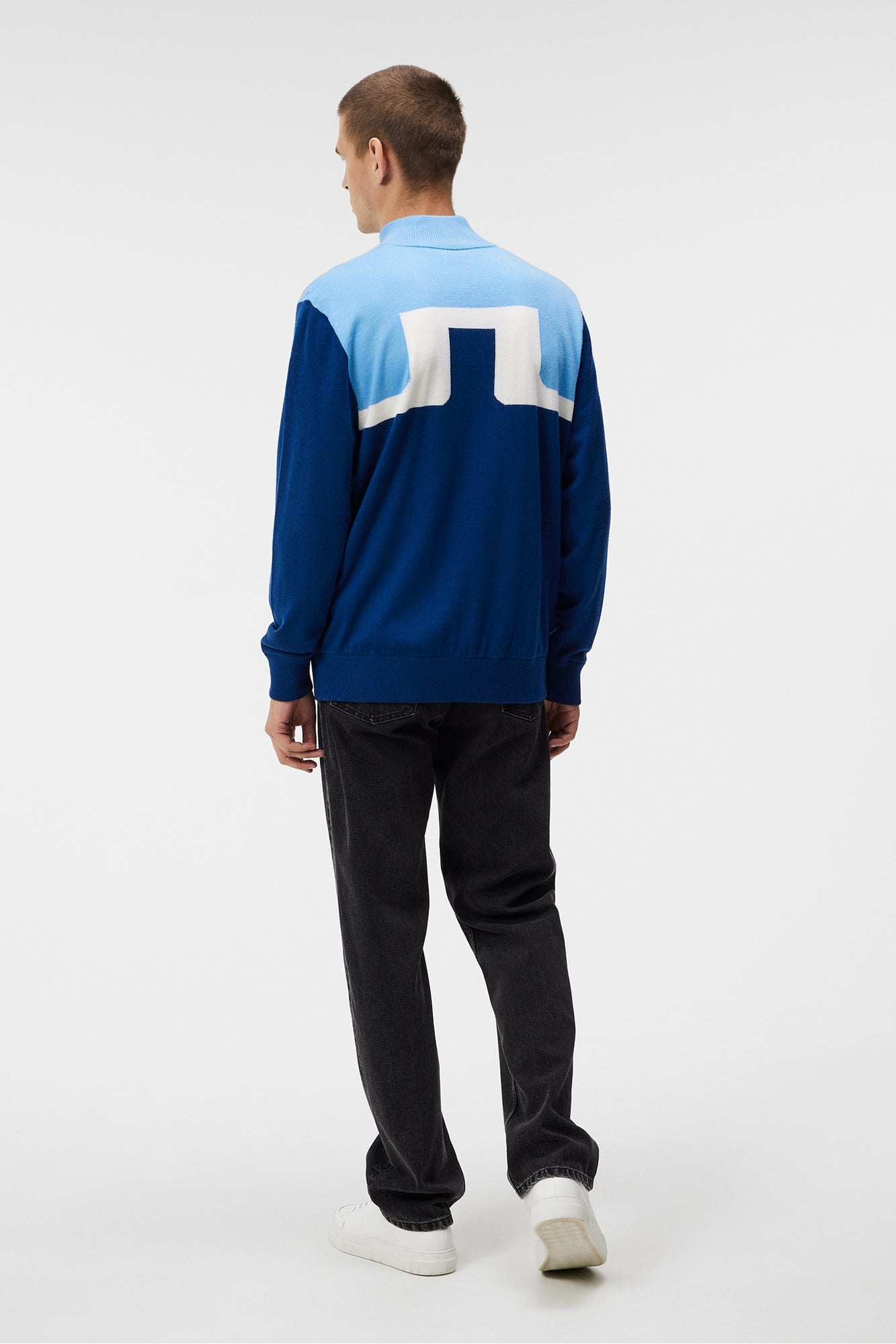 Men | Jeff Windbreaker Sweater | Estate Blue