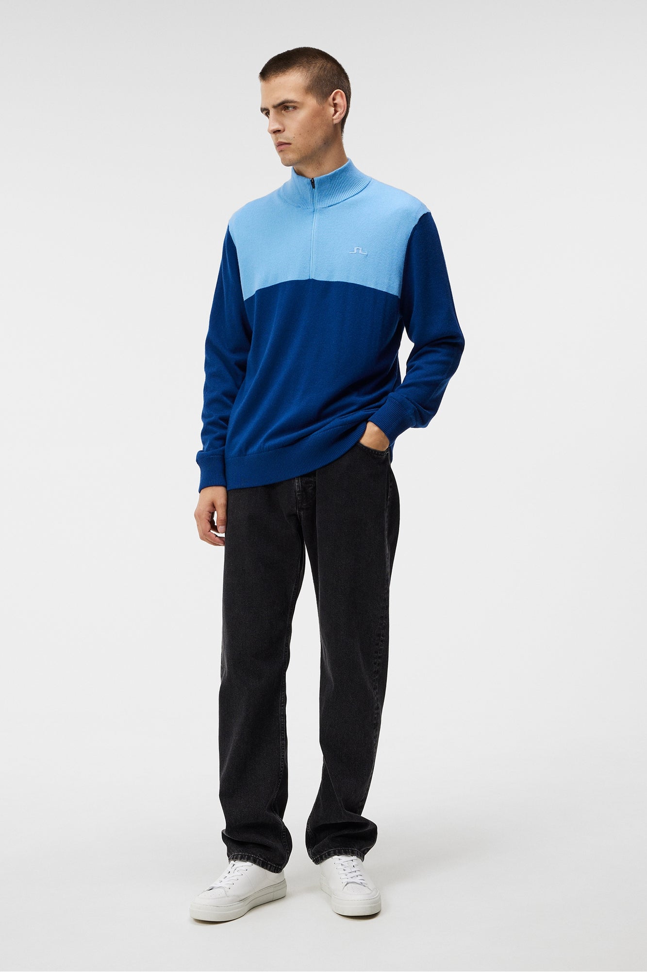 Men | Jeff Windbreaker Sweater | Estate Blue