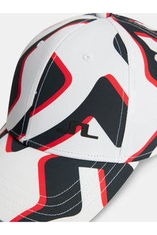 Men | Jiprint Cap | Bridge Wave White