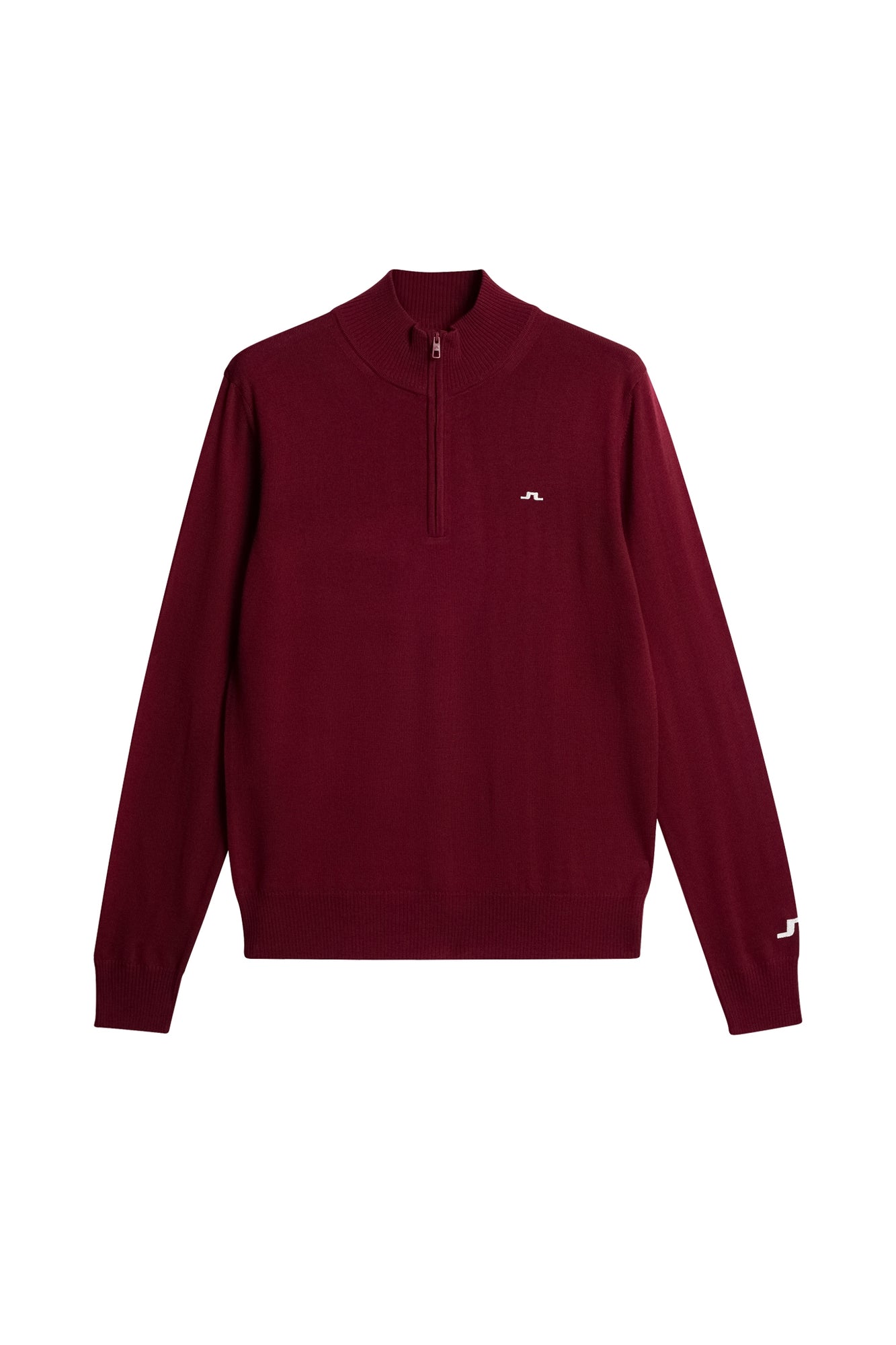 Men | Kian Zipped Sweater | Cabernet