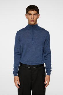 Men | Kiyan Merino Quarter Zip | Key Largo Melange