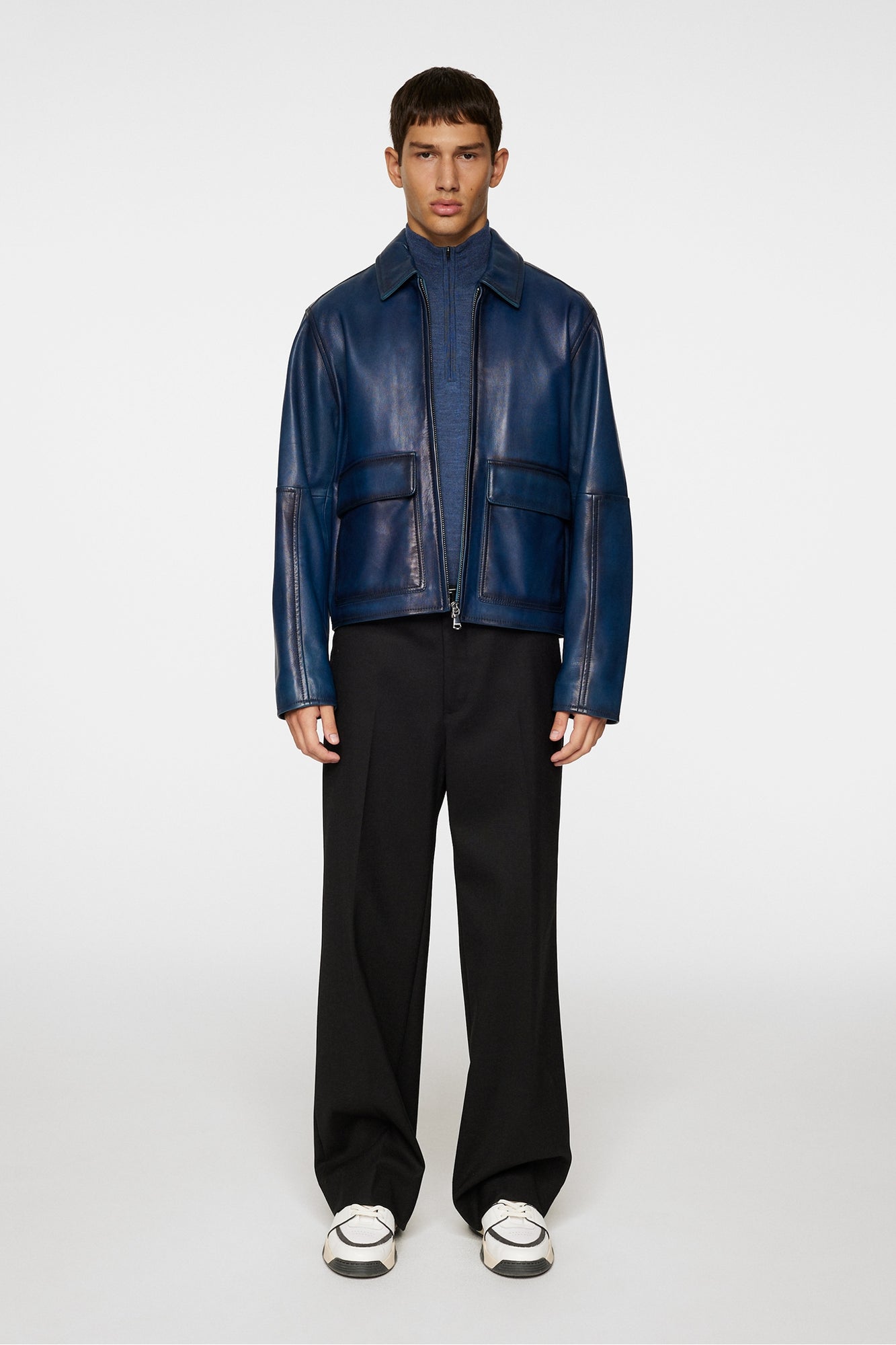 Men | Kiyan Merino Quarter Zip | Key Largo Melange