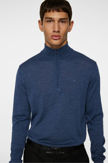 Men | Kiyan Merino Quarter Zip | Key Largo Melange