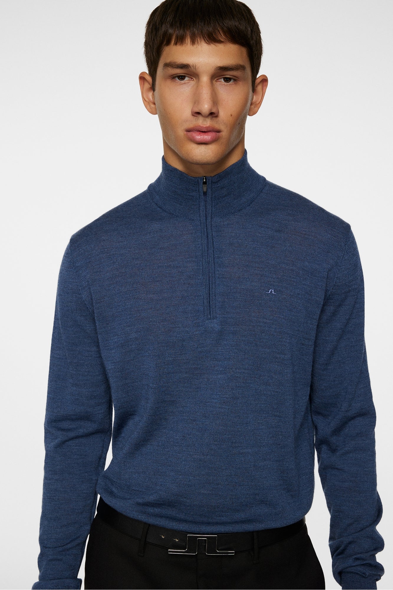 Men | Kiyan Merino Quarter Zip | Key Largo Melange