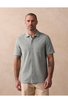 Men | Knit Getaway Button Up | Juniper