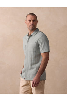 Men | Knit Getaway Button Up | Juniper