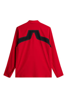 Men | Kv Hybrid Golf Jacket | Barbados Cherry