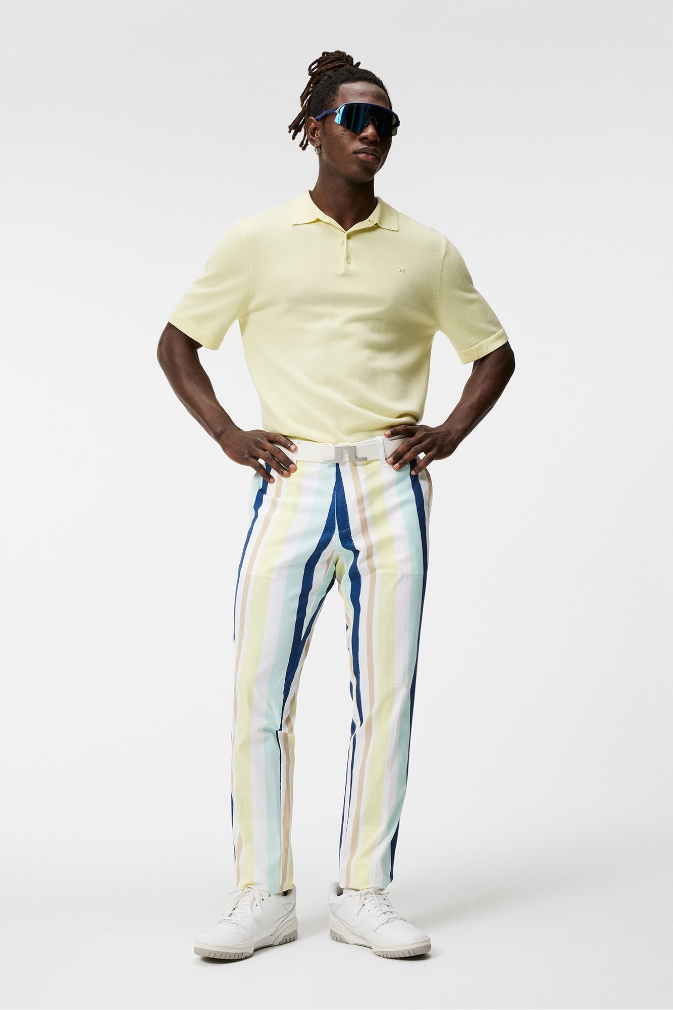 Men | Lear Knitted Shirt | Wax Yellow