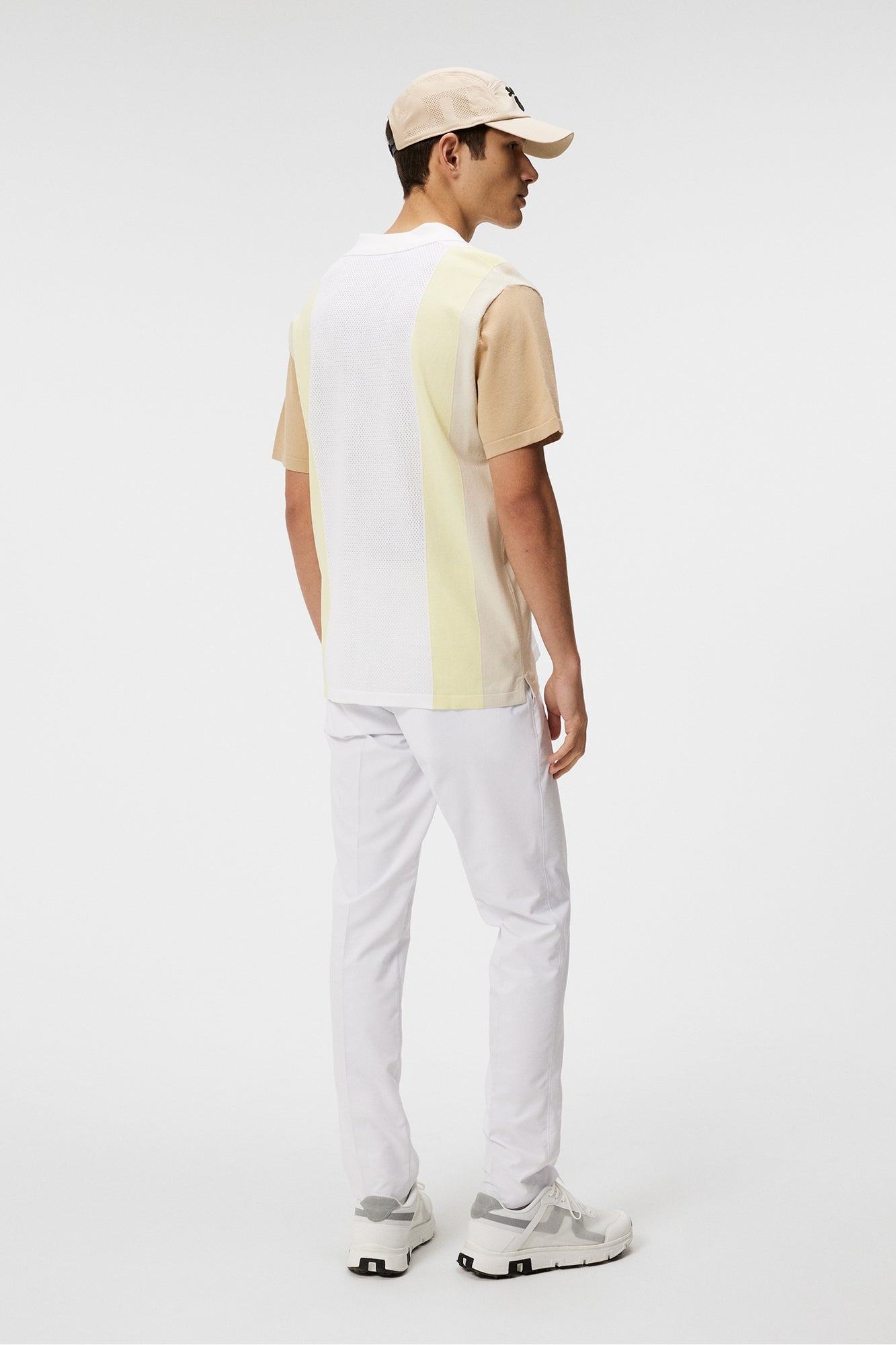 Men | Learco Knitted Shirt | Safari Beige