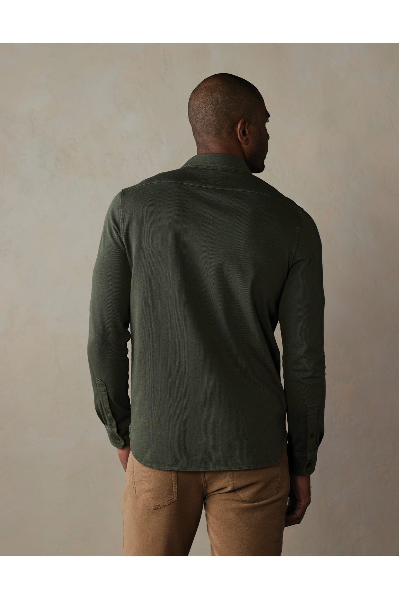 Men | Lennox Jersey Button Up | Alpine