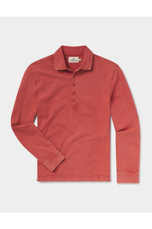 Men | Lennox Jersey Polo | Scarlet
