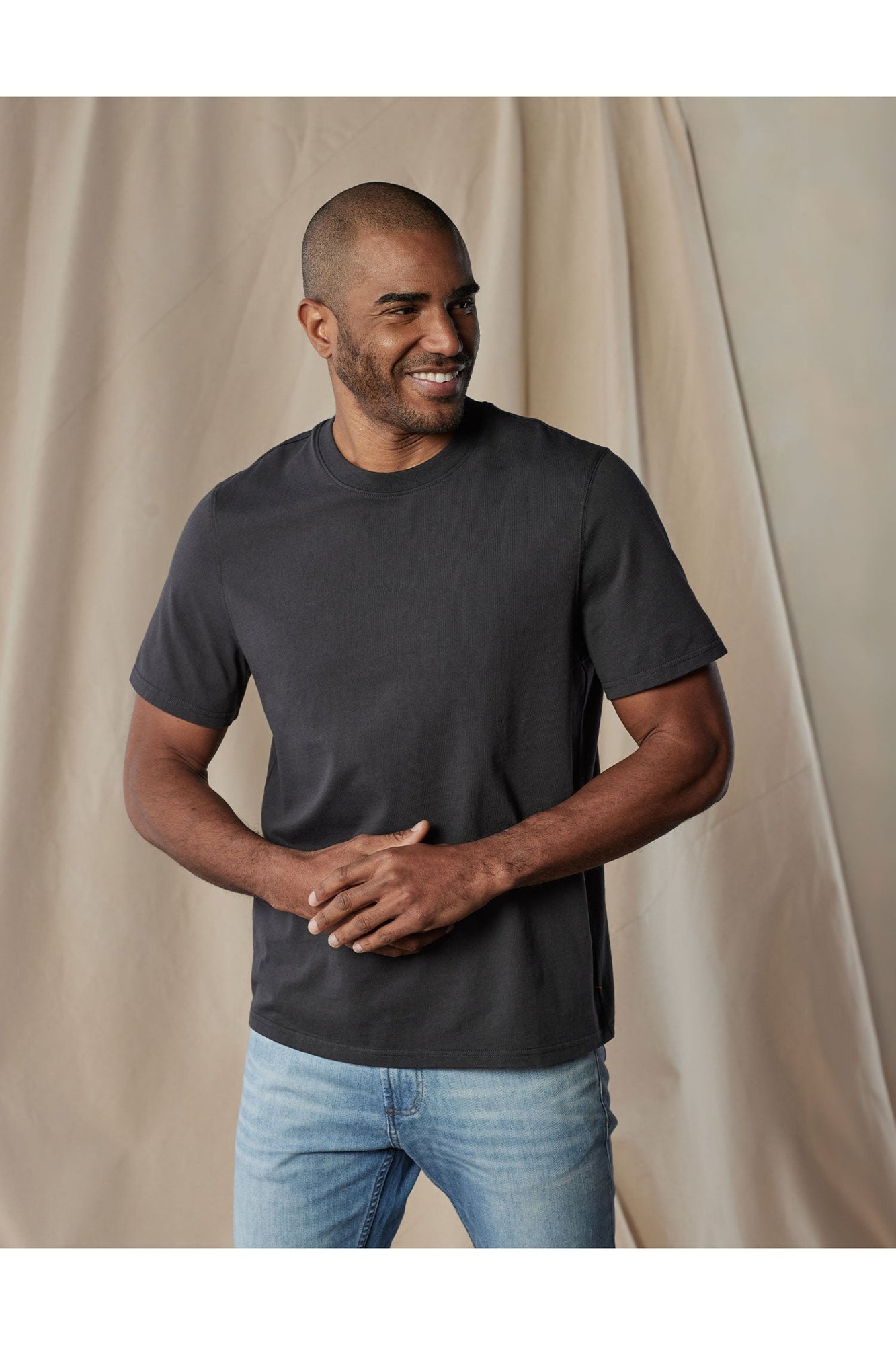 Men | Lennox Jersey Relaxed Tee | Phantom