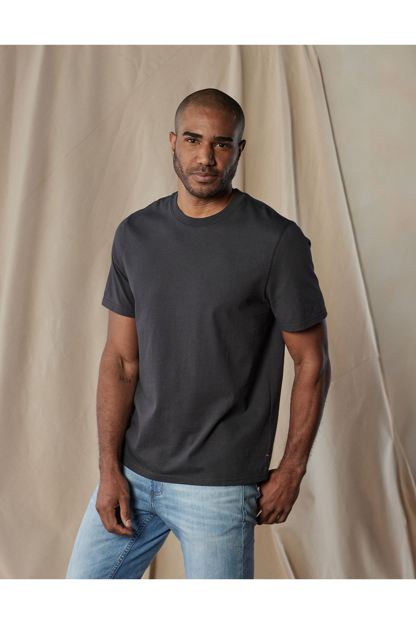 Men | Lennox Jersey Relaxed Tee | Phantom