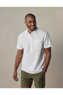 Men | Lived-In Cotton Popover | White