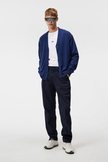 Men | Lucas Knitted Cardigan | Estate Blue