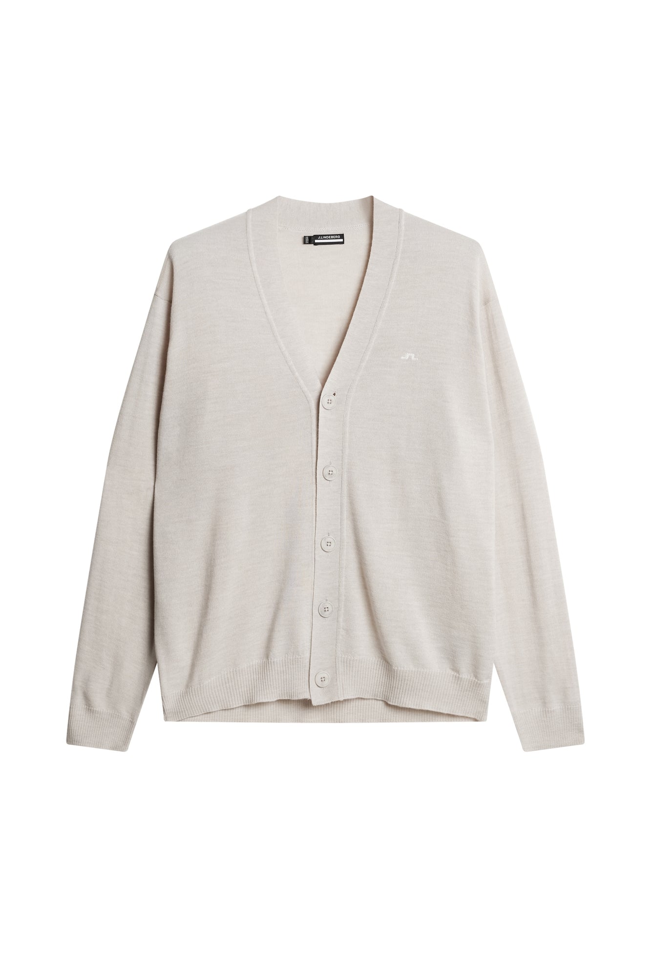Men | Lucas Knitted Cardigan | Moonbeam
