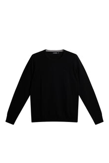 Men | Lyle Merino Creneck Sweater | Black