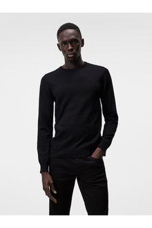 Men | Lyle Merino Creneck Sweater | Black