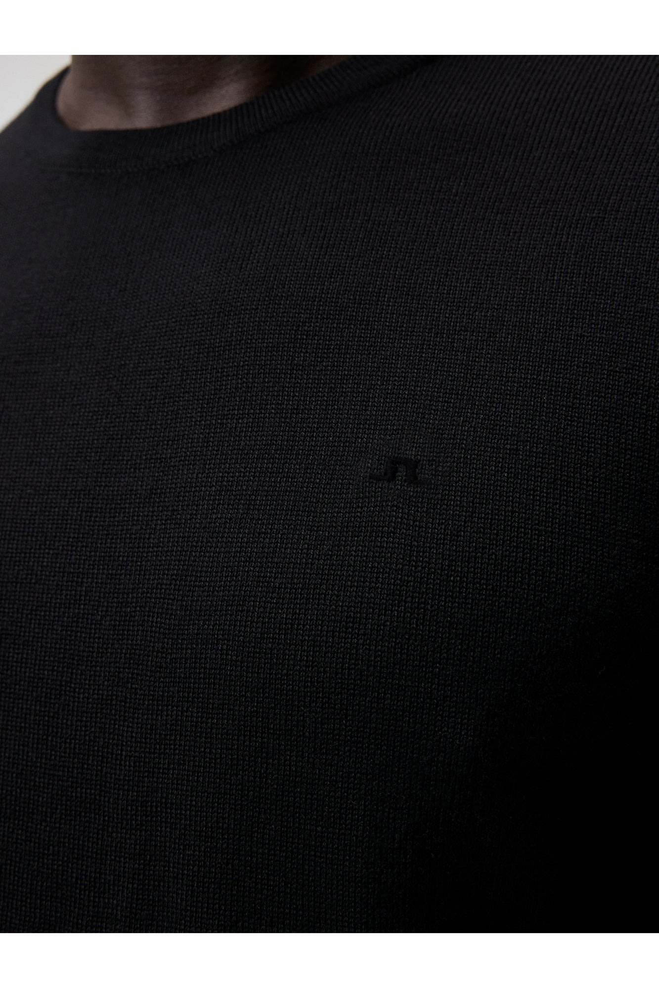 Men | Lyle Merino Creneck Sweater | Black