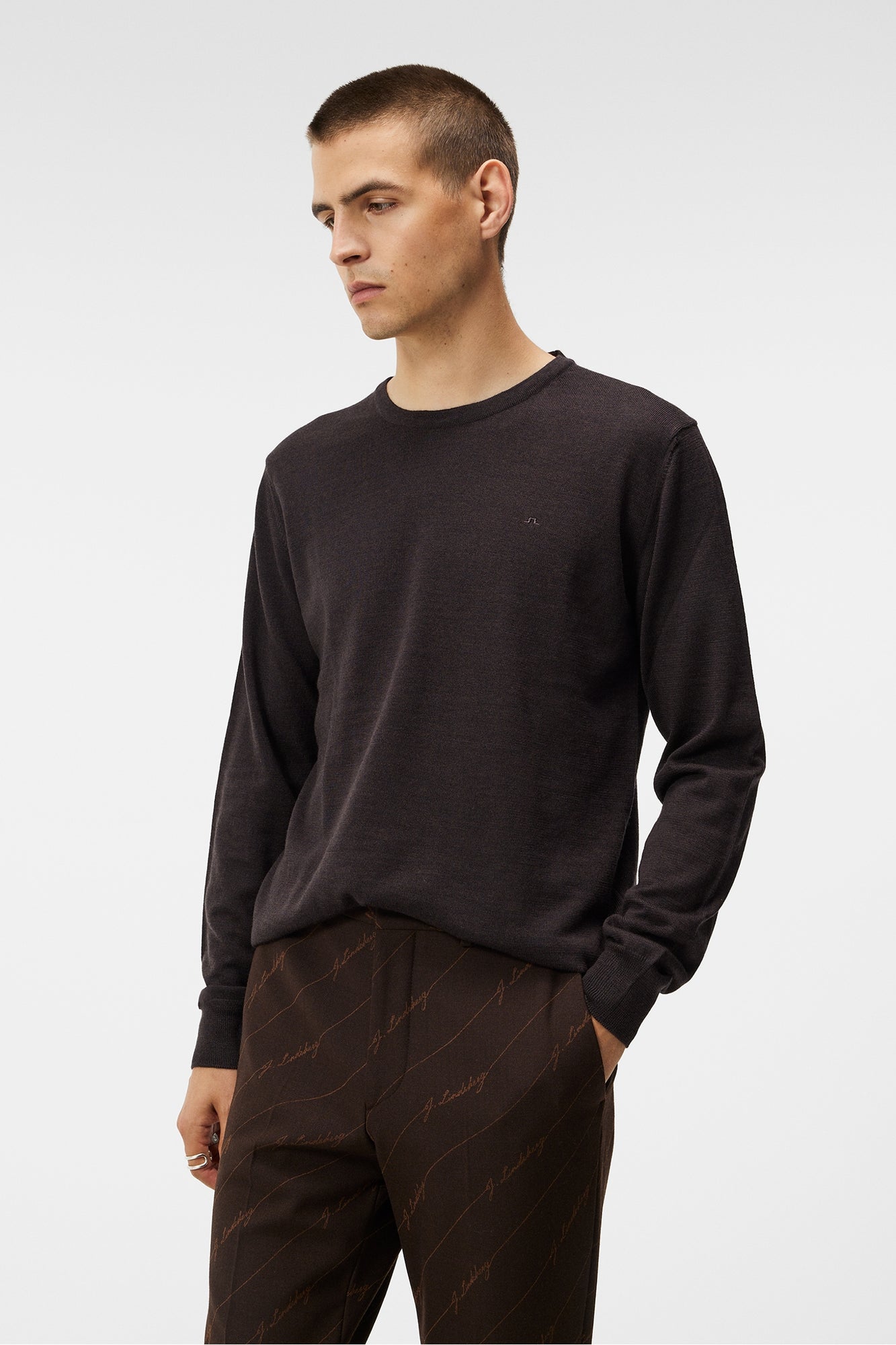Men | Lyle Merino Creneck Sweater | Delicioso