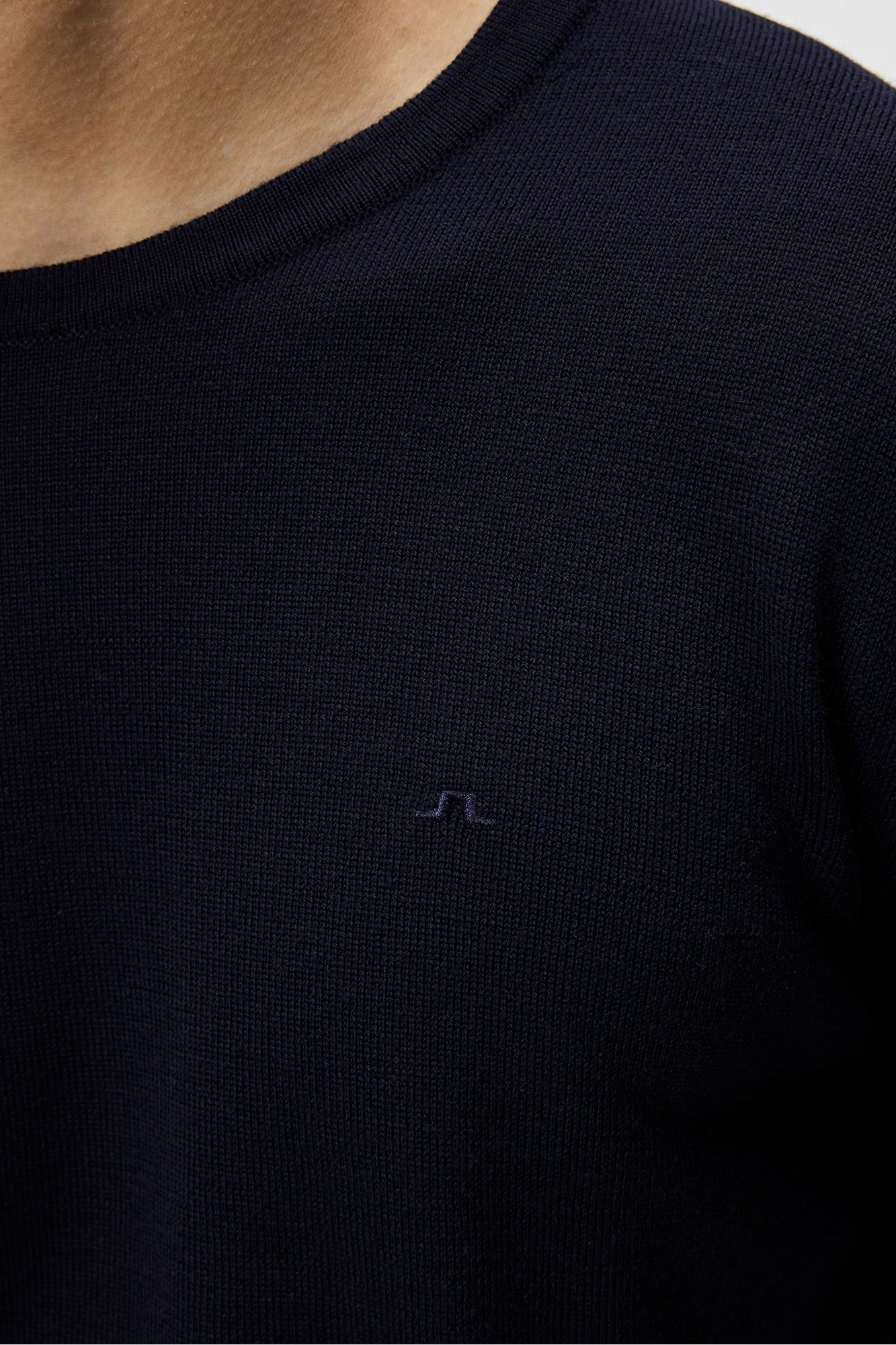 Men | Lyle Merino Creneck Sweater | Navy